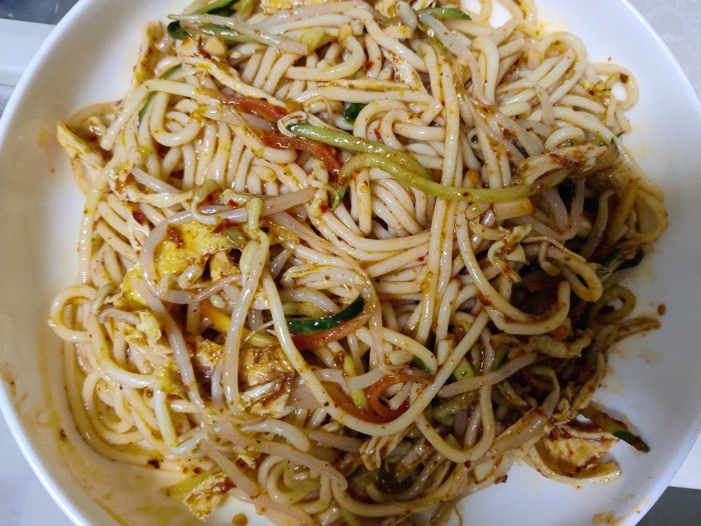 鸡丝凉面 好吃不胖