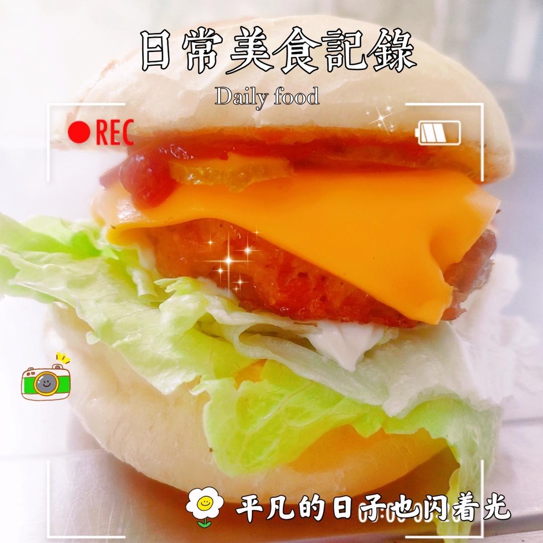 不输给牛肉的猪肉汉堡肉饼