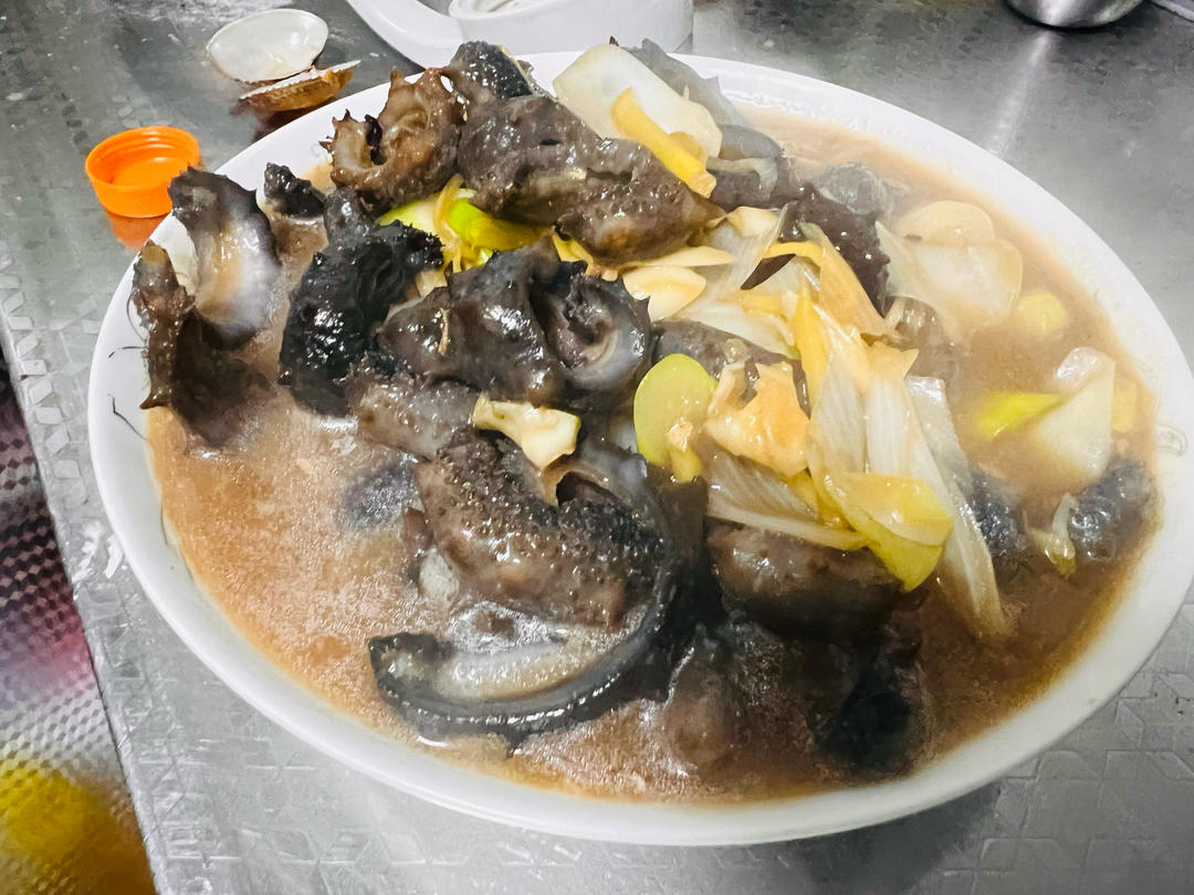 葱爆海参（简单快手）