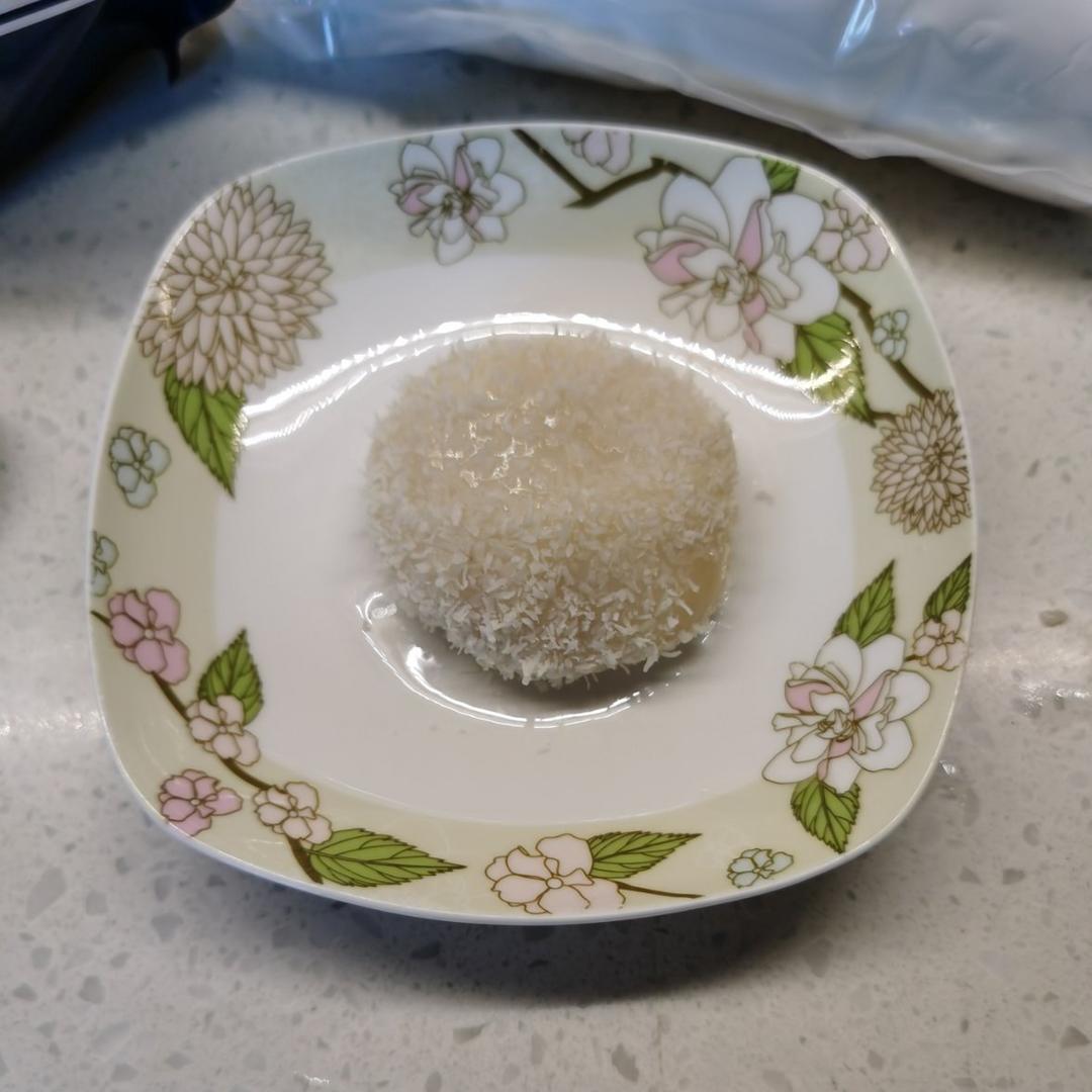 自制糯米糍（花生黑芝麻和豆沙夹心）