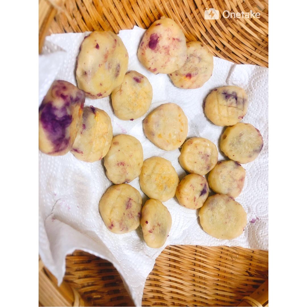 山药紫薯软饼 宝宝辅食食谱