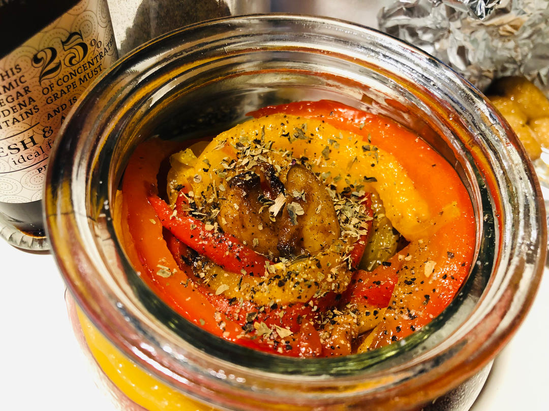 意式烤彩椒^夏日轻食^