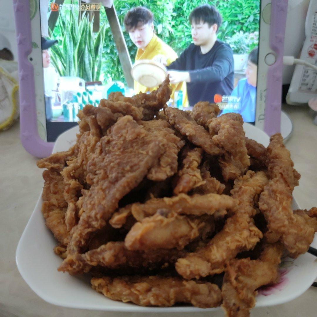 炸鸡柳（鸡胸酥肉）