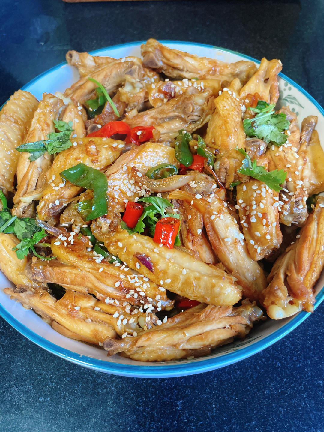 香辣爆炒鸡翅