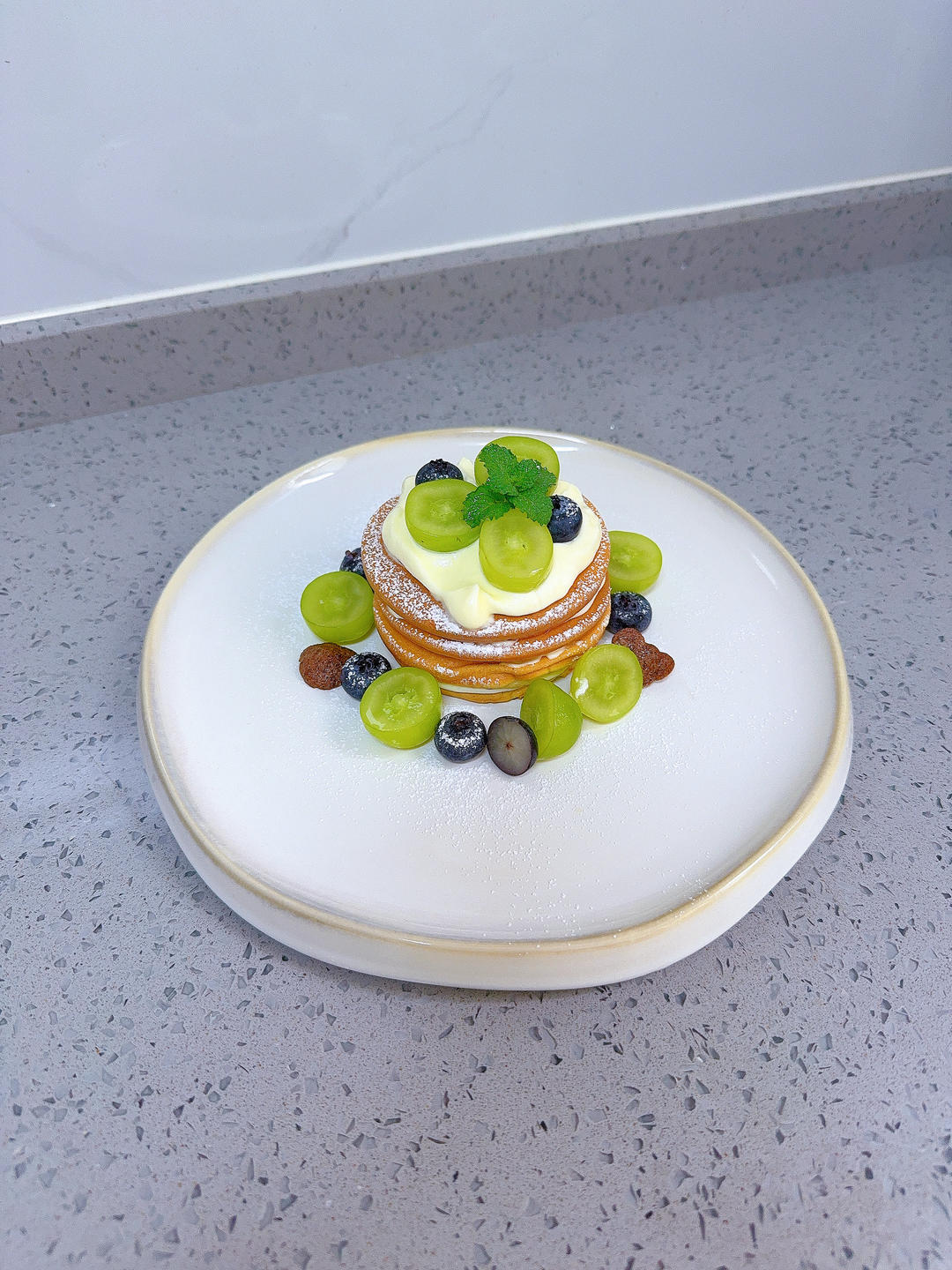 快手松饼（早餐吃它准没错~）