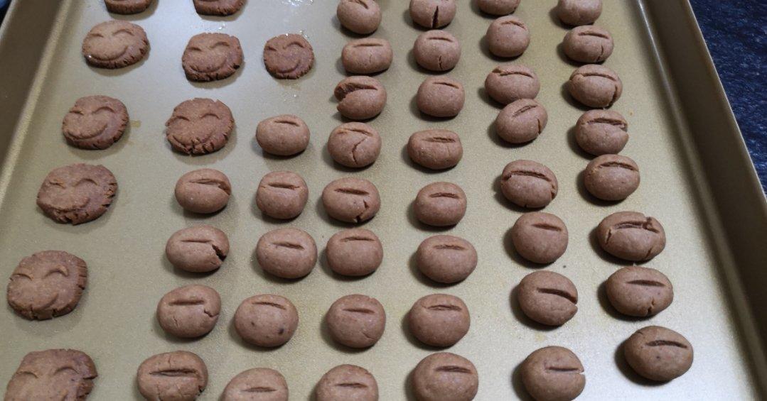 咖啡豆豆饼干