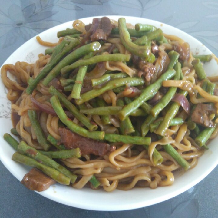 豆角焖面