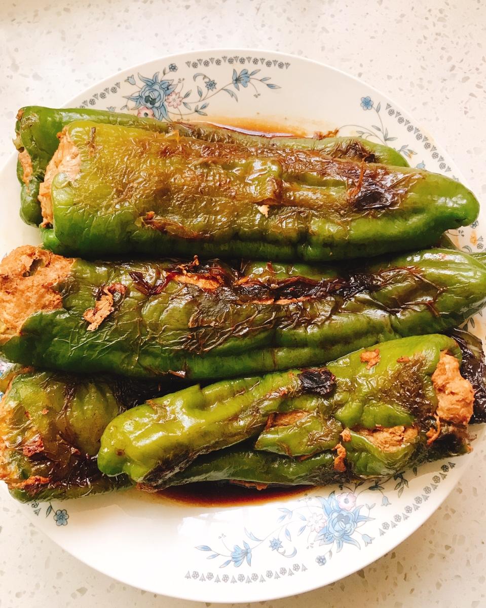 下饭菜肴--青椒酿肉