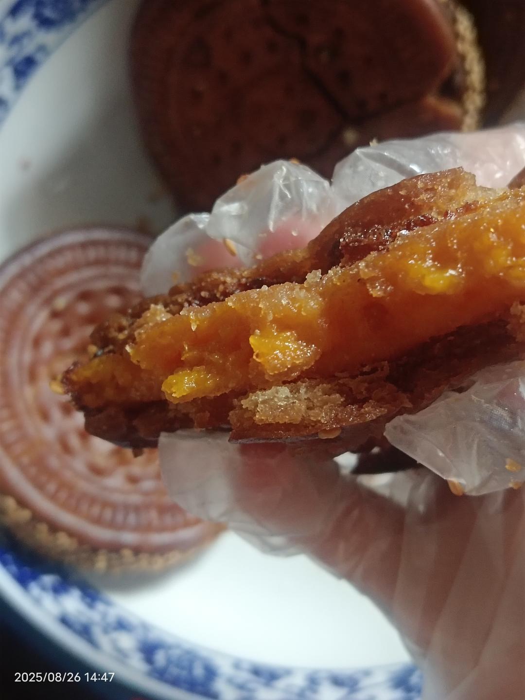 老式南瓜饼 软糯香甜 外脆里糯