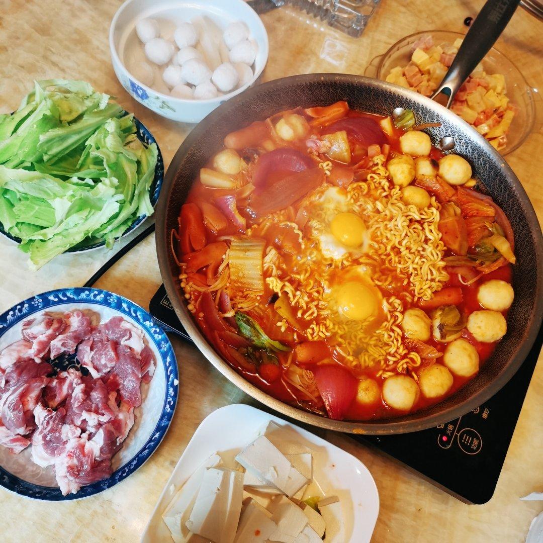 韩国部队锅拉面锅（超好吃）