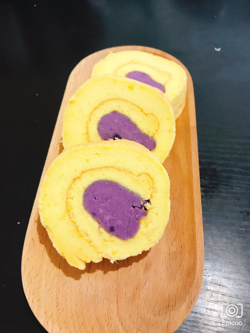 原味戚风蛋糕卷（不开裂/不掉皮）