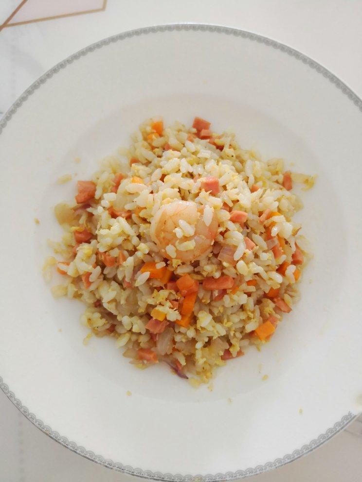 黄金虾仁炒饭