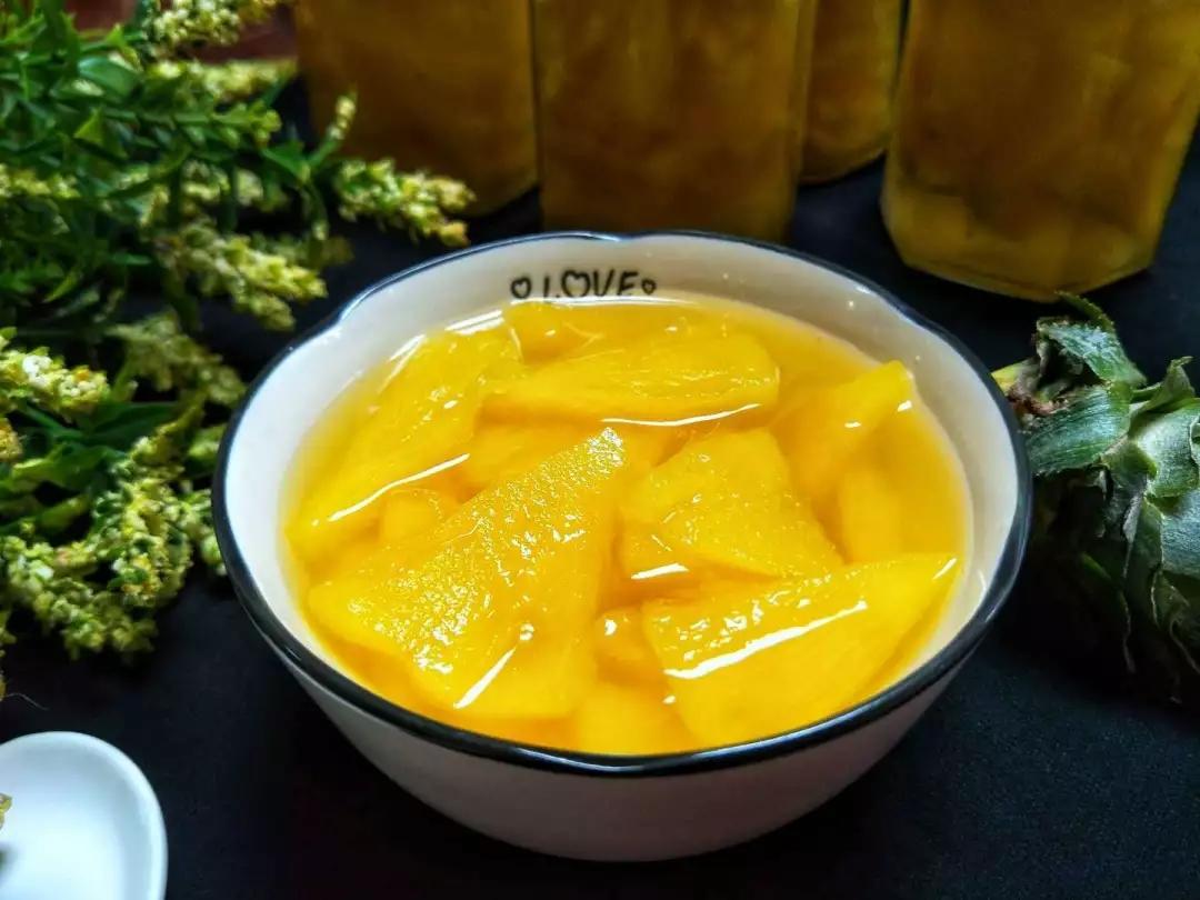 菠萝罐头的做法