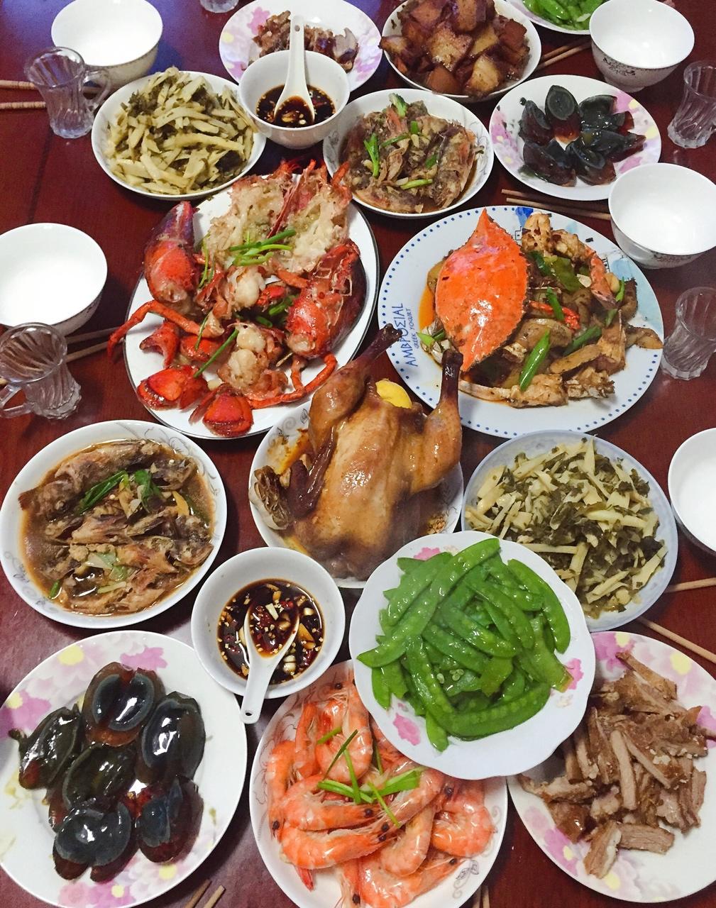 夏夏310做的年夜饭·家乡味