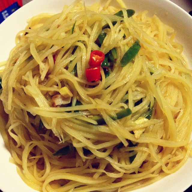 凉拌土豆丝