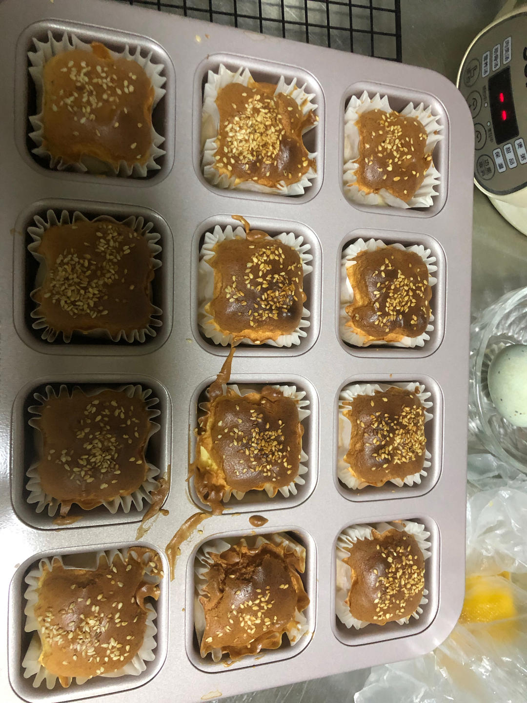 12连模小蛋糕（不开裂）