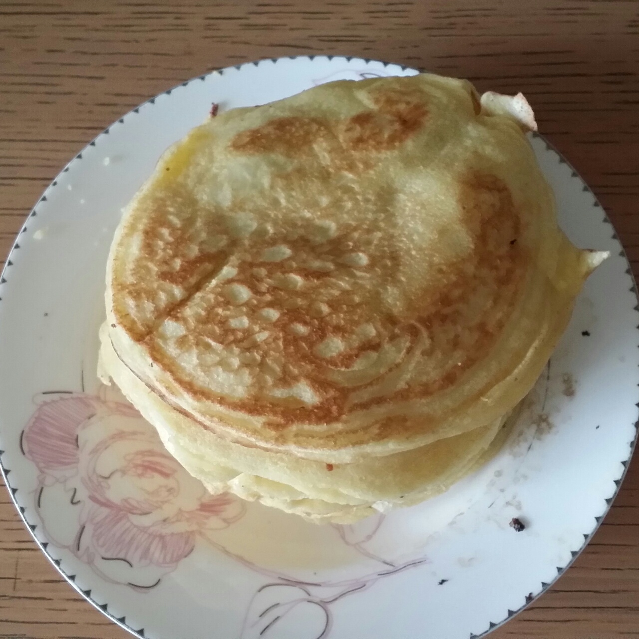 超级简单pancake【无黄油健康版】