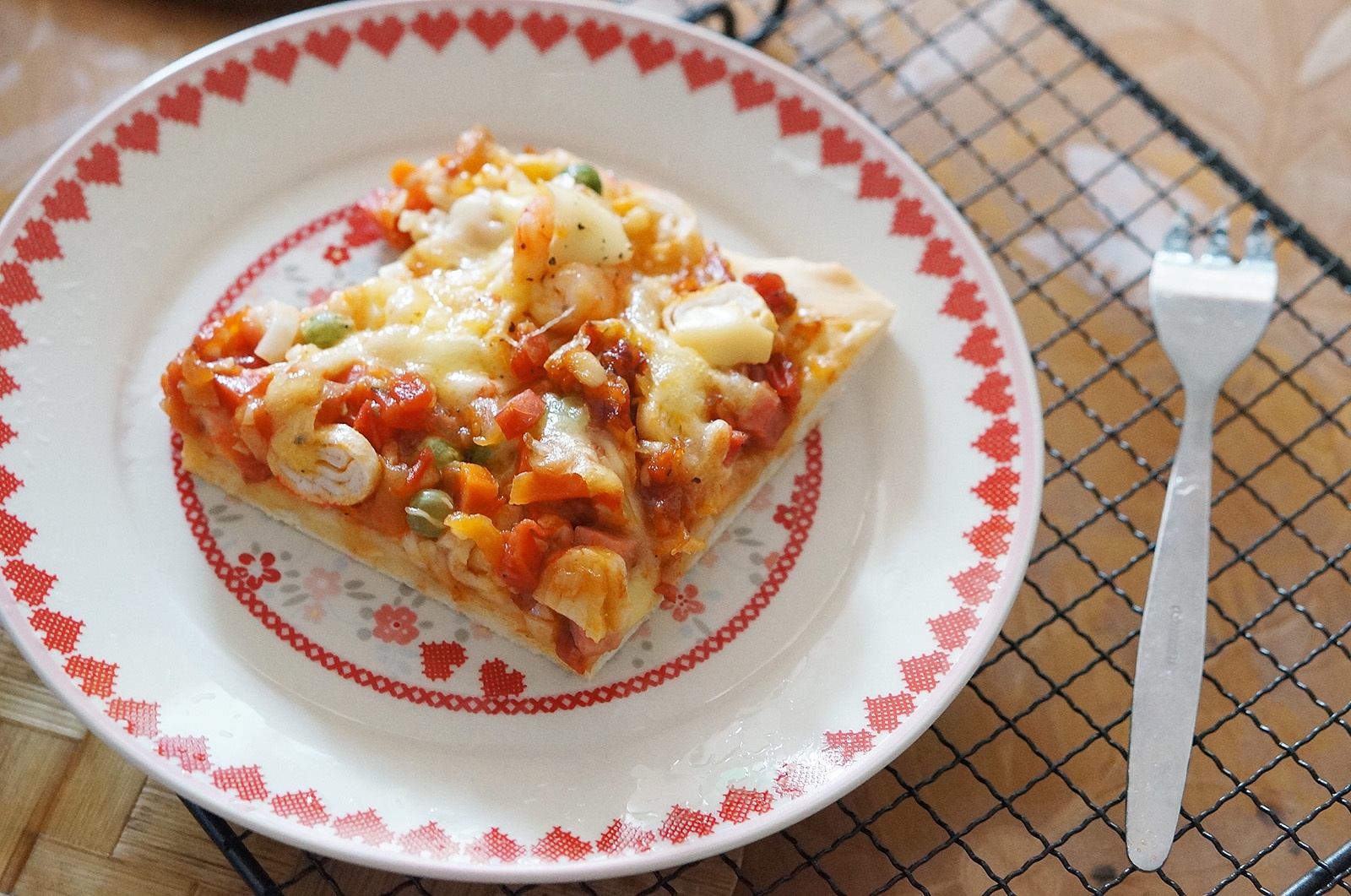 夏威夷pizza（附饼底冷冻法）