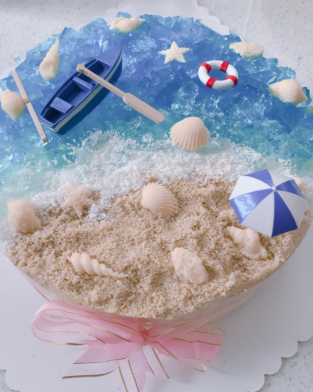 海洋酸奶慕斯蛋糕