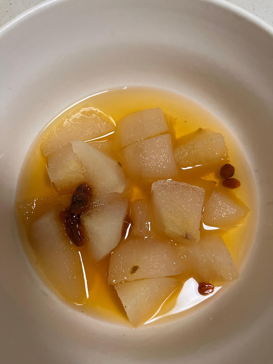 超简单的冰糖炖雪梨