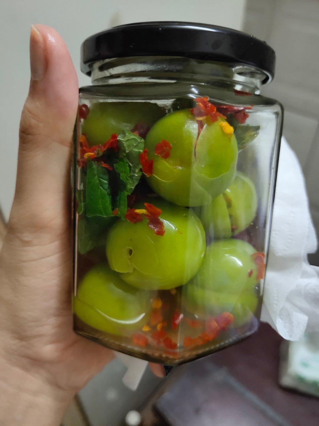 生腌李子