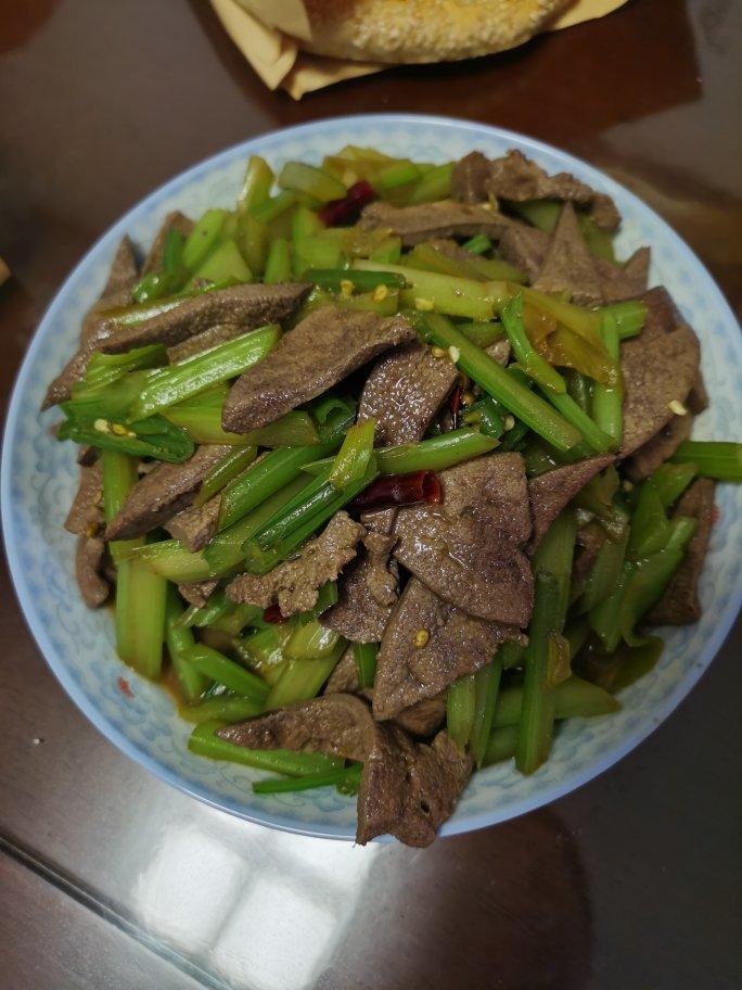 嫩炒猪肝
