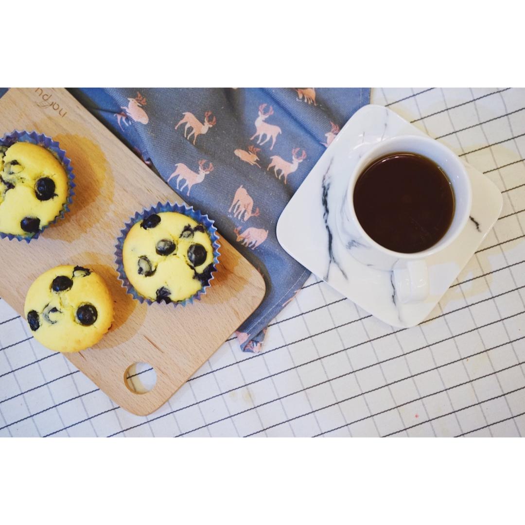 超好吃的蓝莓麦芬