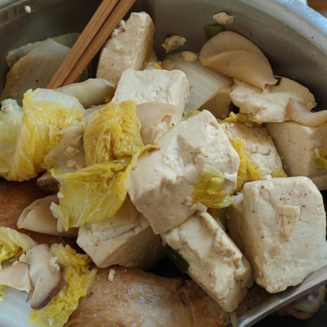 白菜豆腐这样做😋连汤汁都不剩🔅鲜美又美味