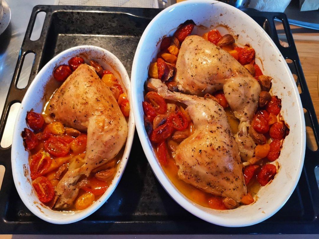 番茄大蒜香草烤鸡腿（庄祖宜）