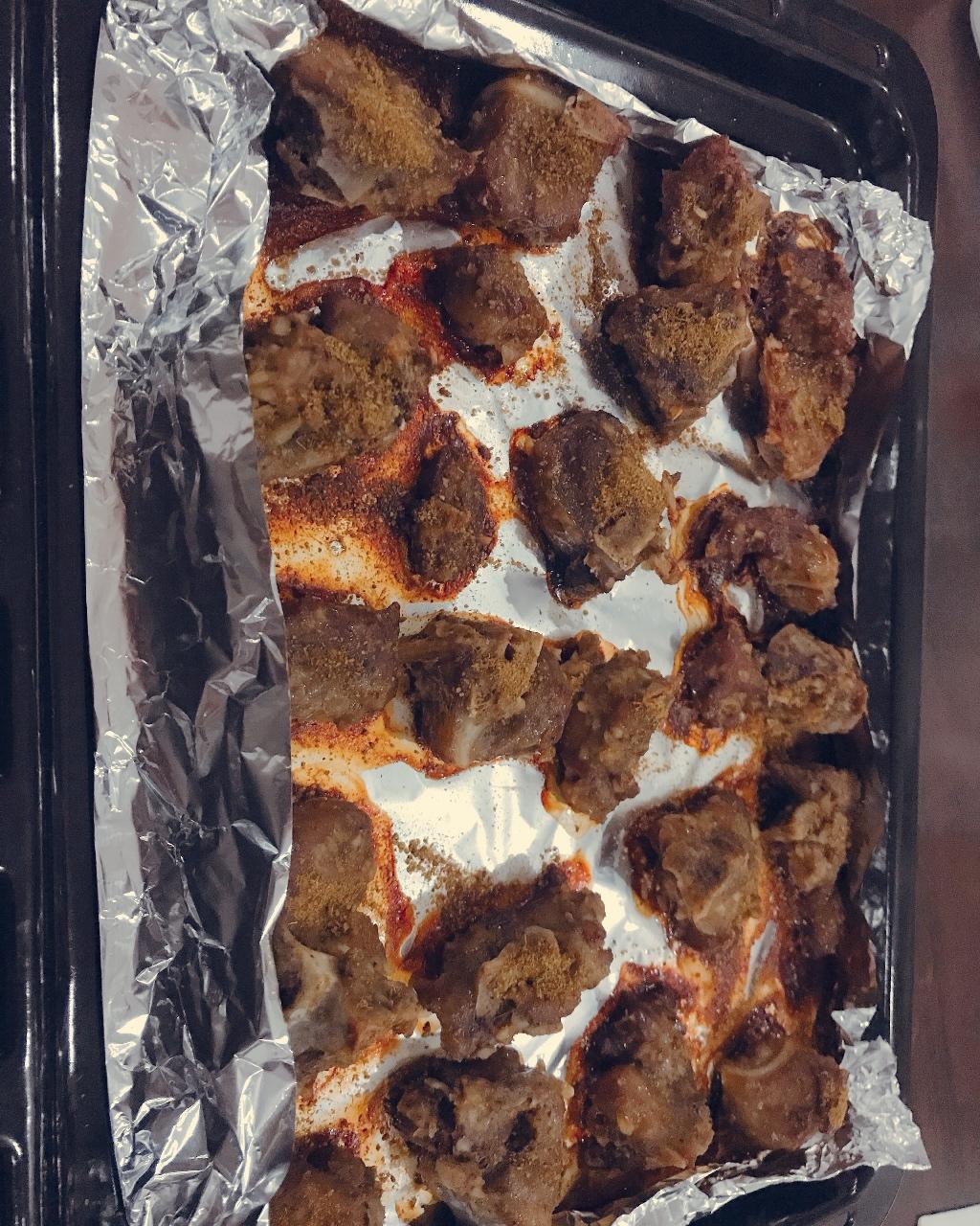 烤箱版蒜香排骨