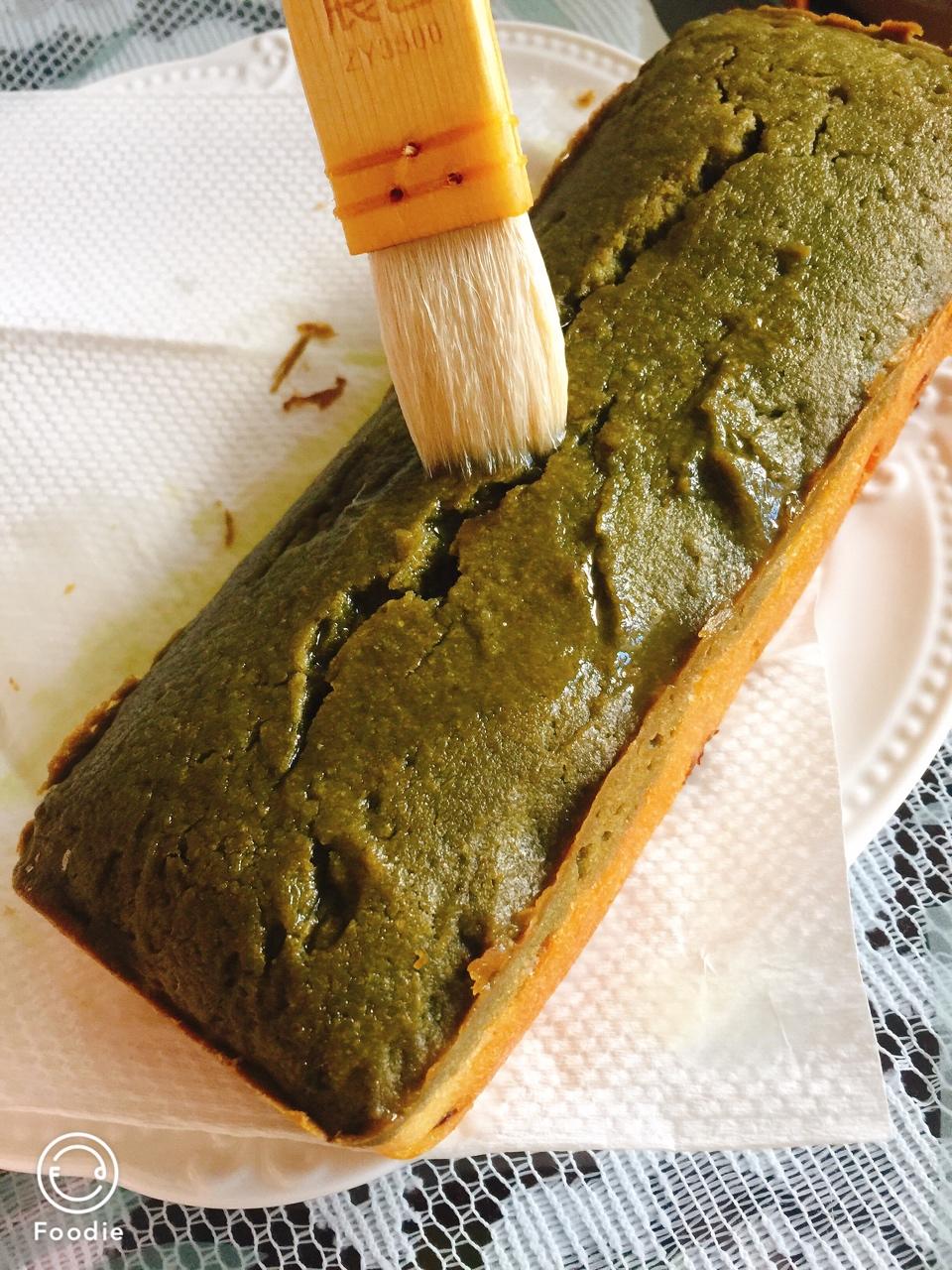 抹茶百香果磅蛋糕