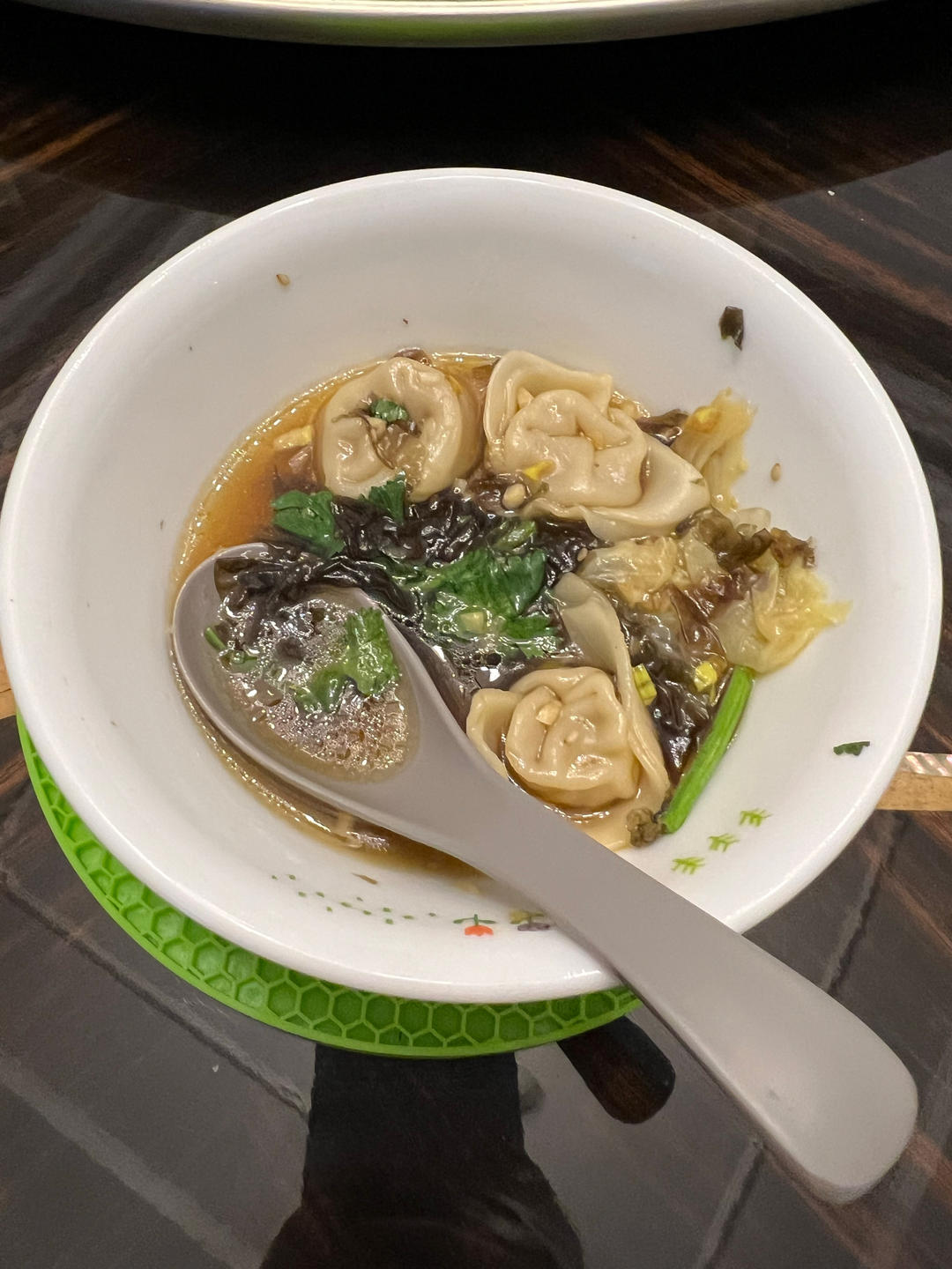 🔥好吃到汤汁都不剩❗️酸汤馄饨❗️