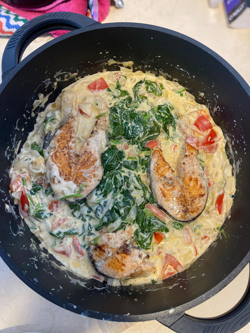 ［三文鱼创新吃法］托斯卡纳三文鱼 Tuscan Salmon