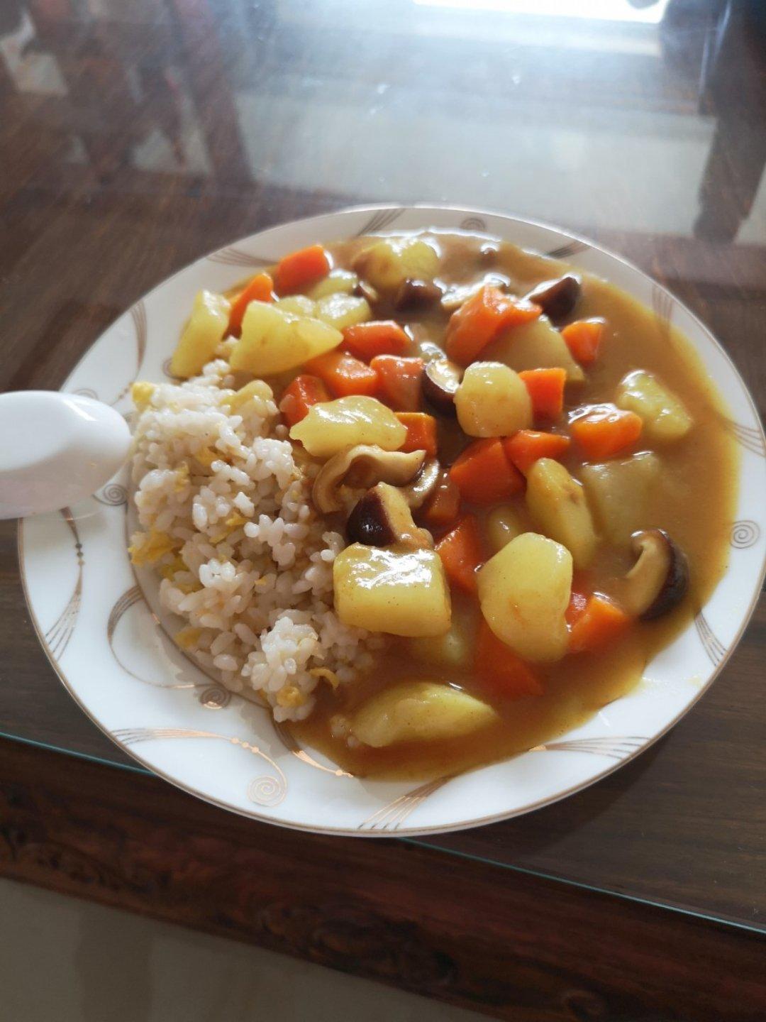 全蔬咖喱土豆