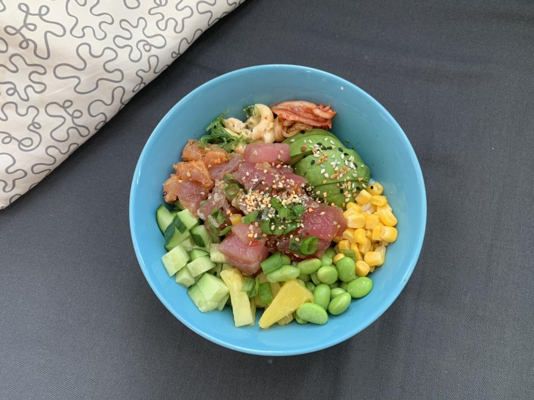 夏威夷三文鱼盖饭～Poke Bowl