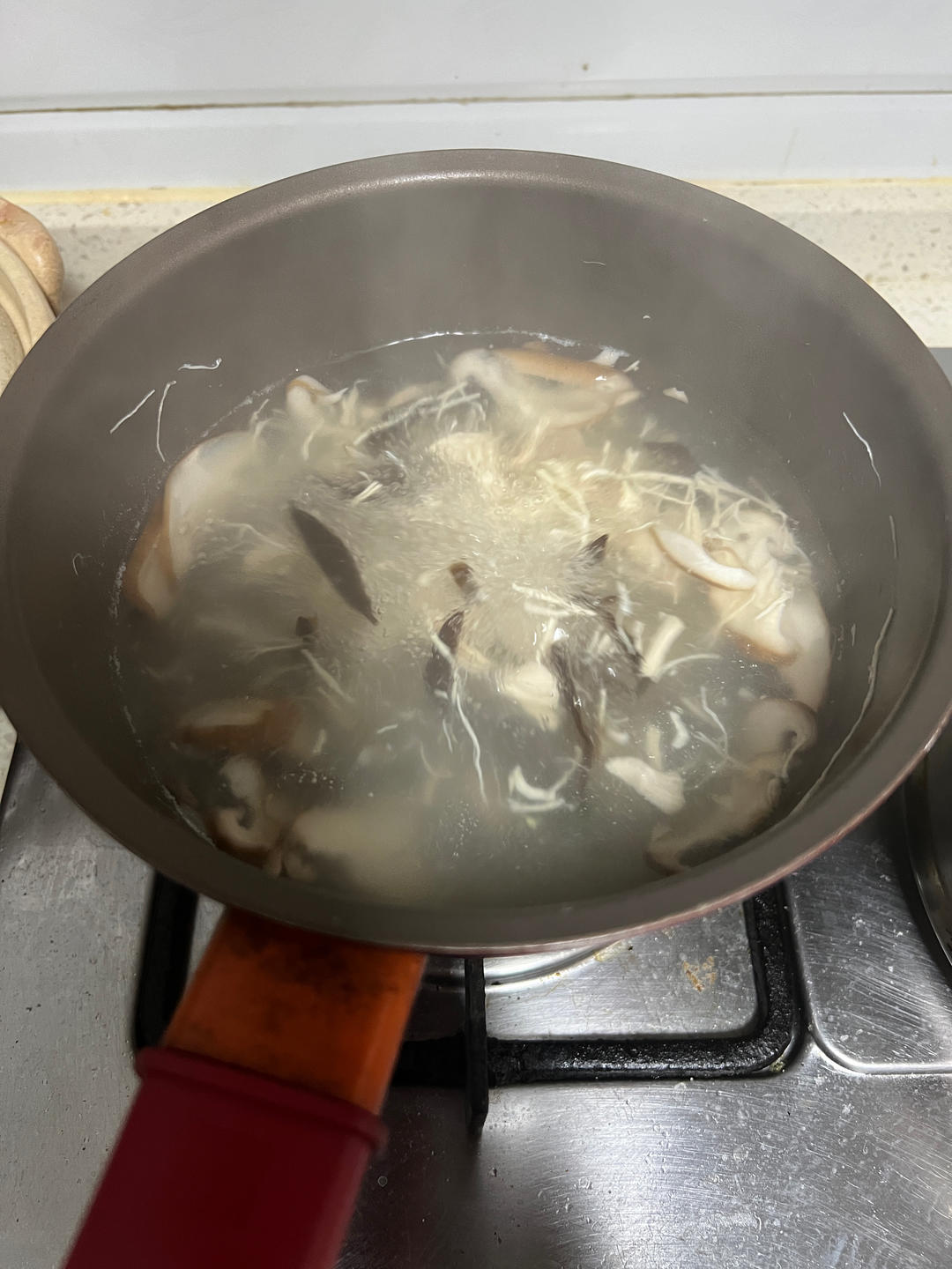 💯营养早餐‼️鸡丝蛋花羹(sa汤)