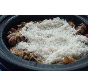 新疆羊肉抓饭～松下塔吉锅食谱的做法 步骤9