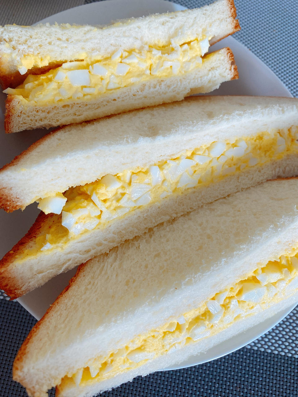 便利店同款❗️蛋黄酱三明治🥪❗️好吃哭～