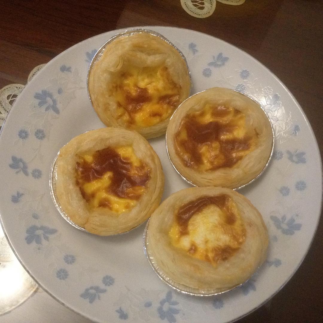 蛋挞 空气炸锅做出来的美味