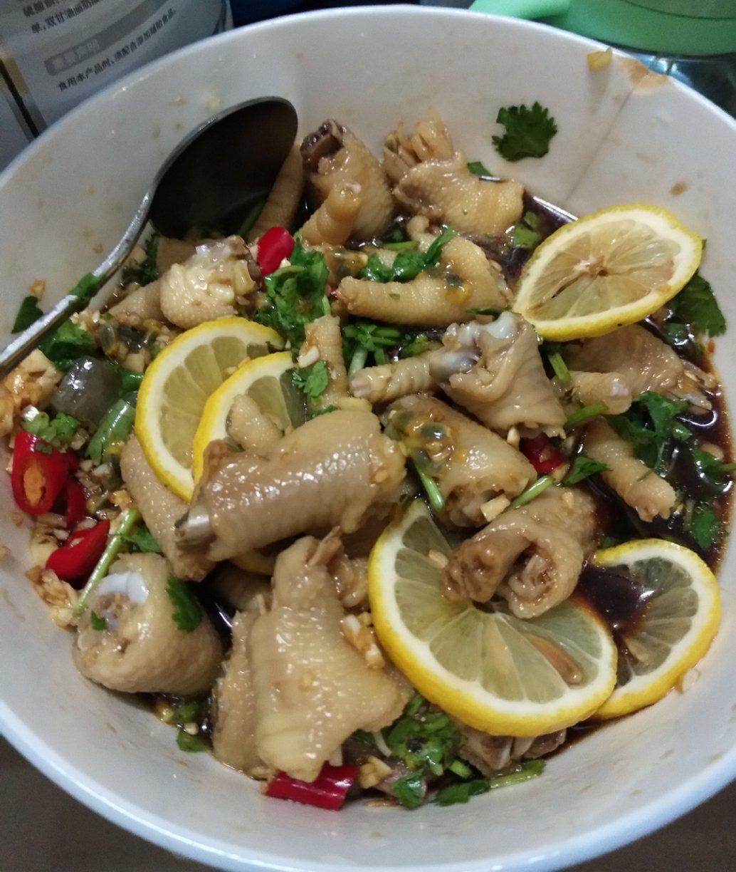 超好吃的🍋酸辣凤爪