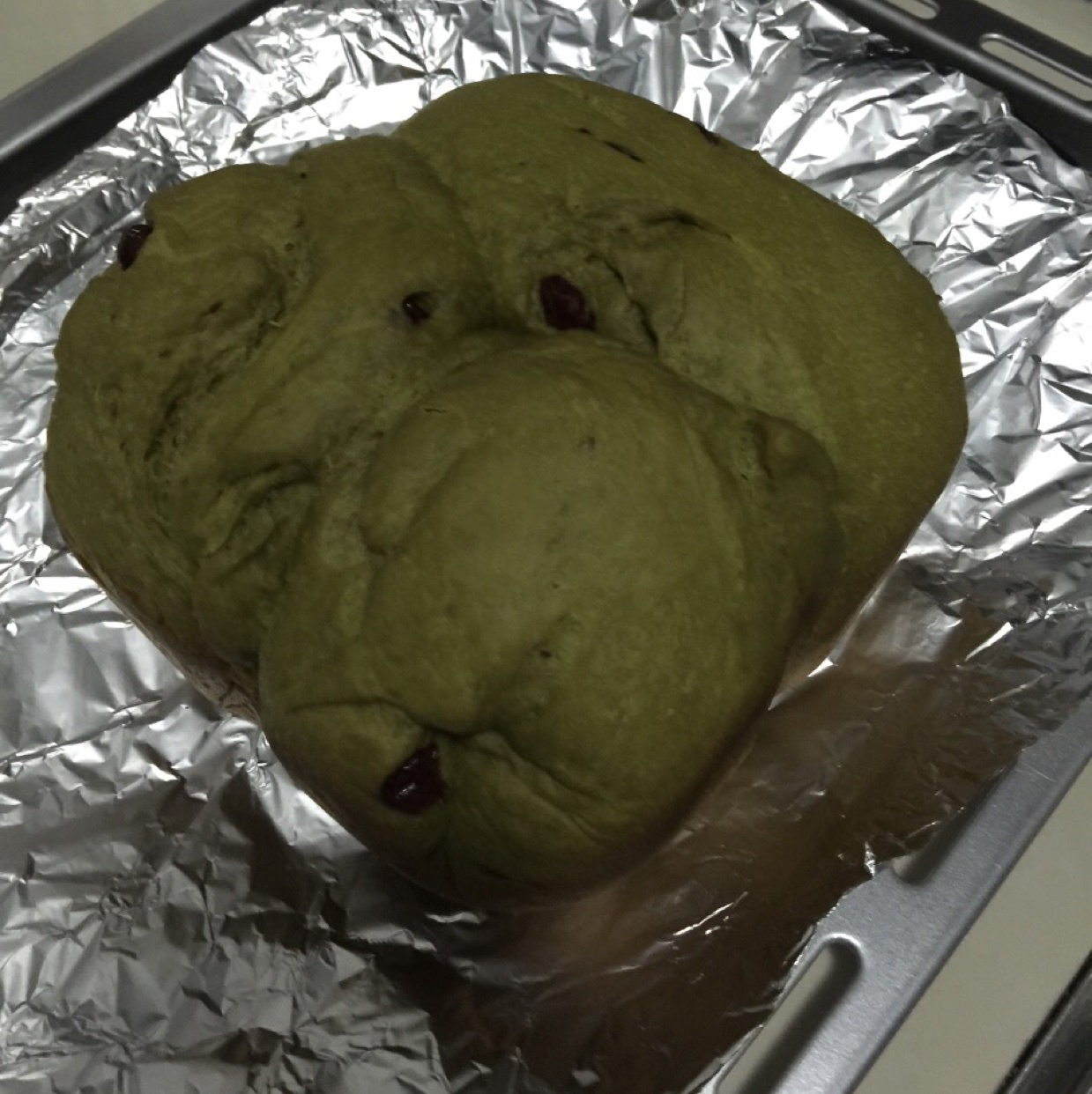 抹茶蔓越莓吐司
