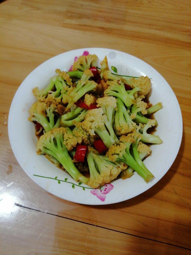 无肉简易版干煸菜花