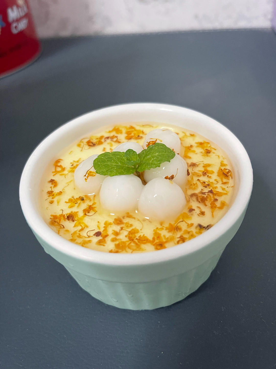 免烤箱❗️冰冰凉凉的桂花椰奶冻真的爱了