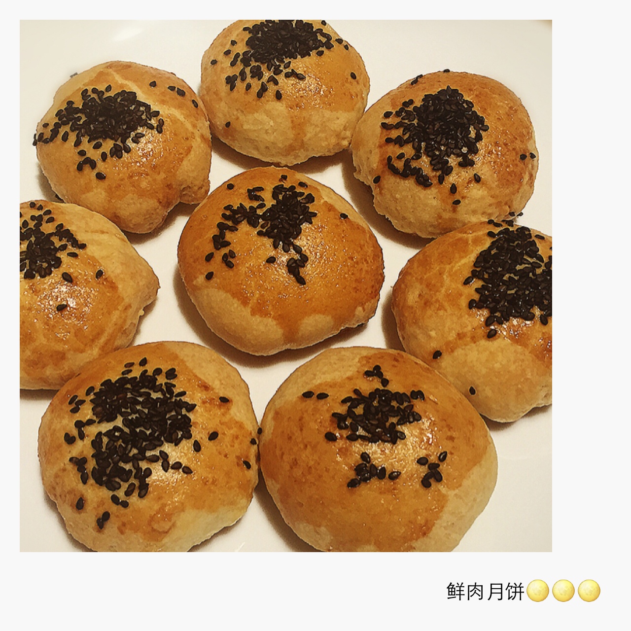 泳式鲜肉榨菜月饼