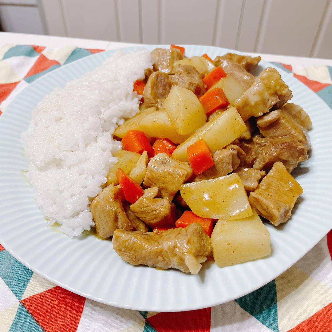 咖喱土豆🥔，简单易做，下饭神器🍚