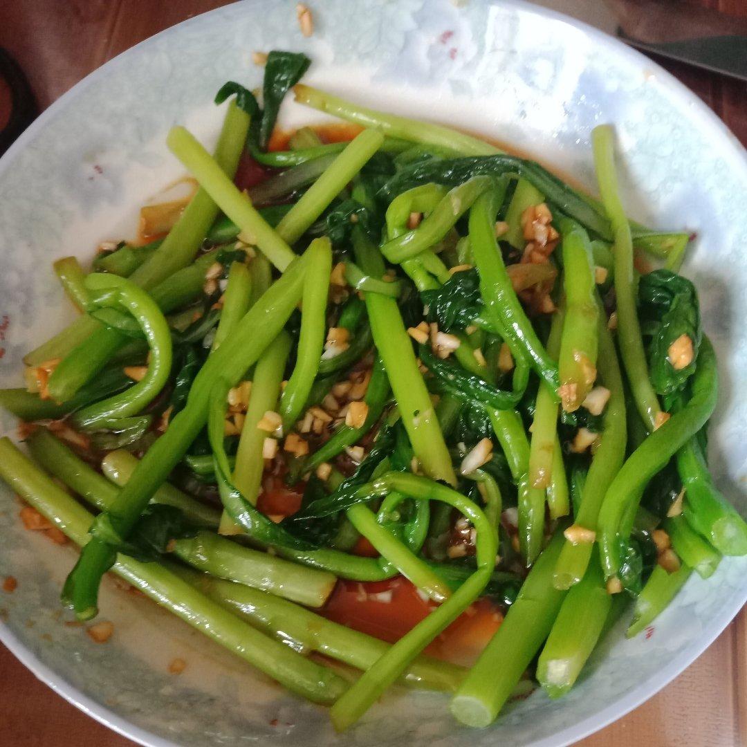 蒜蓉广东菜心(懒人超简易做法)