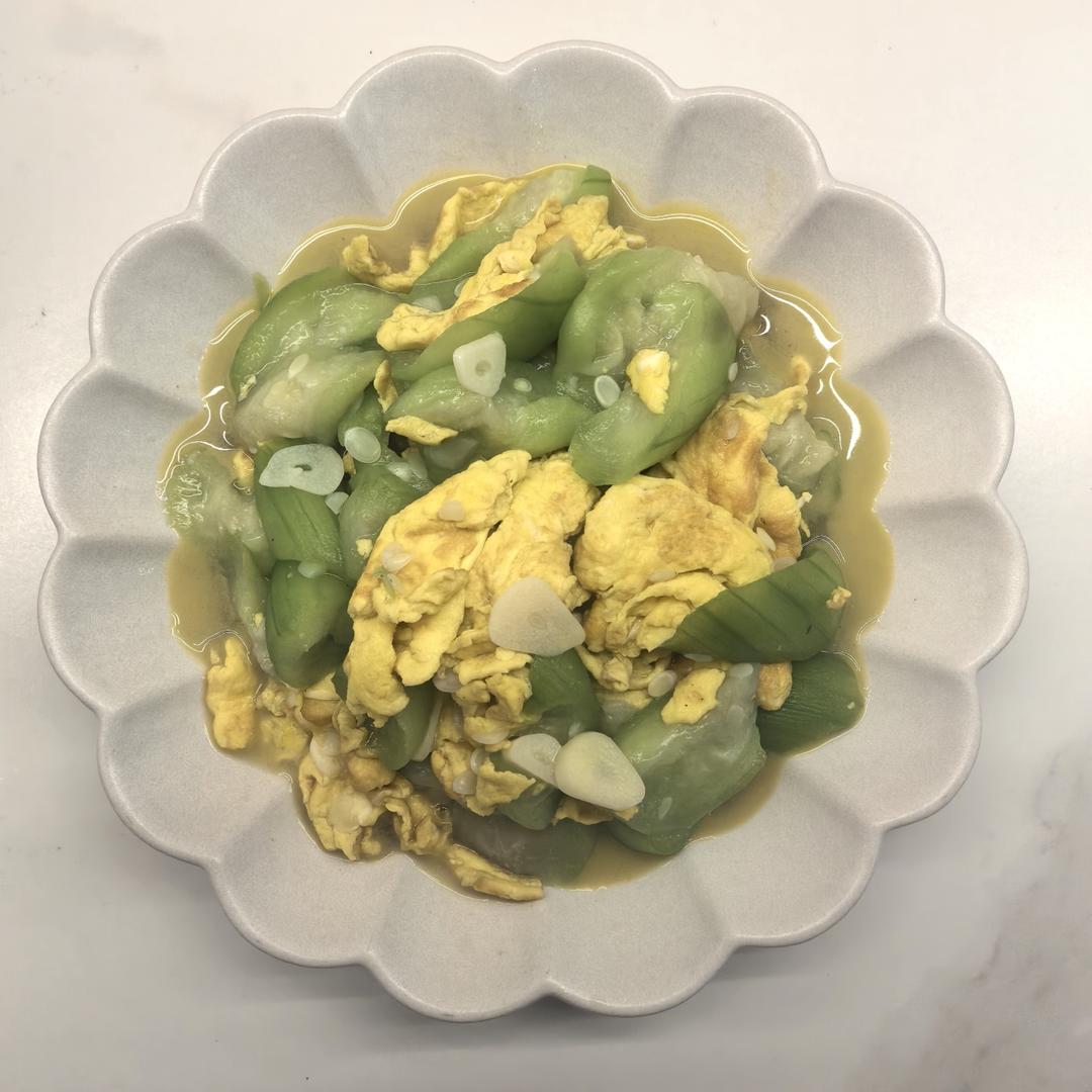 丝瓜炒蛋