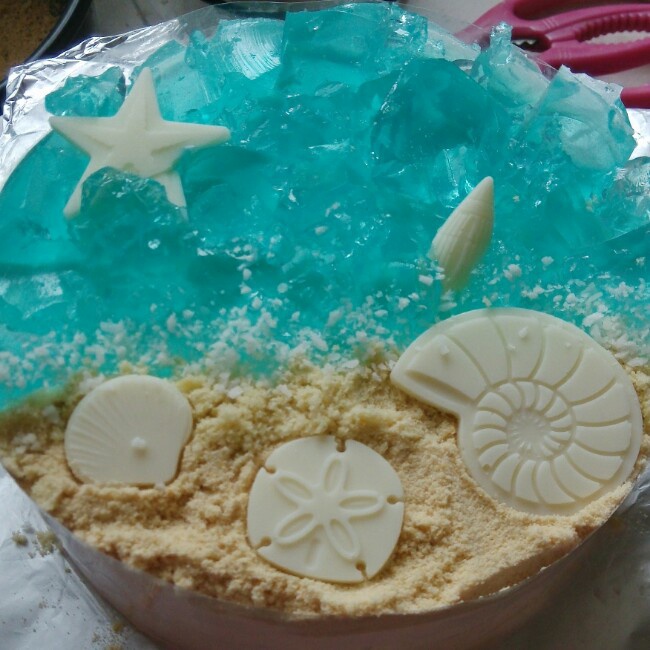 海洋酸奶慕斯蛋糕