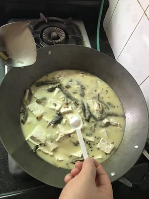 泥鳅炖豆腐的做法 步骤10
