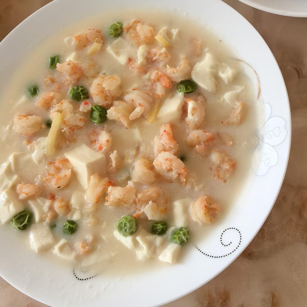 虾仁豆腐羹 | 鲜掉下巴